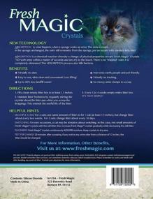 img 1 attached to 🐈 FreshMAGIC Large Chunk Style Crystal Cat Litter - Premium 8 lb. Bag for Superior Odor Control