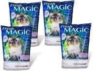 🐈 freshmagic large chunk style crystal cat litter - premium 8 lb. bag for superior odor control logo