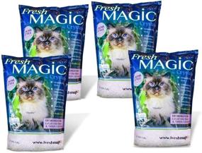 img 3 attached to 🐈 FreshMAGIC Large Chunk Style Crystal Cat Litter - Premium 8 lb. Bag for Superior Odor Control