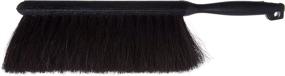 img 2 attached to 🧹 Carlisle 3638003 Flo-Pac Plastic Handle Counter Brush with Horsehair Bristles: 9" Length, Black - A Practical Cleaning Solution