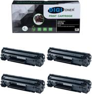 🖨️ high yield black toner cartridge 4 pack - digitoner compatible with hp 79a/cf279a for laserjet pro m12w/m12a/mfp m26a/m26nw logo