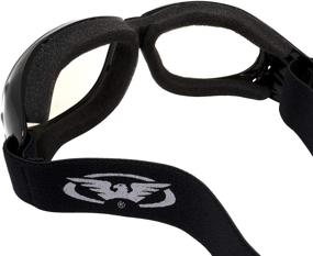 img 1 attached to Optimized Global Vision Motorcycle ATV Clear & Driving Mirror Glasses Sunglasses