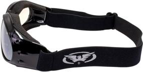 img 2 attached to Optimized Global Vision Motorcycle ATV Clear & Driving Mirror Glasses Sunglasses