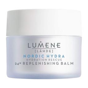 img 2 attached to 💦 Lumene Lahde Hydration Rescue: 24 Hour Replenishing Balm for Deep Moisture, 1.69 Fl Oz