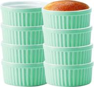 porcelain ramekins souffle bakeware 8oz 8pcs logo