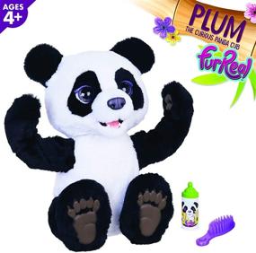 img 3 attached to FurReal Curious Panda Interactive Plush: 🐼 A Playful Companion for Fun and Learning