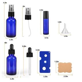 img 3 attached to Versatile Refillable Bottles with Sprayers and Droppers: Essential for Any Product!