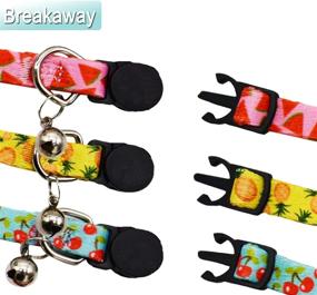 img 1 attached to Collar Breakaway Collars Watermelon Pineapple