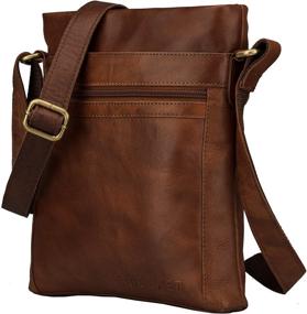 img 1 attached to Stylish Finelaer Leather Crossbody Bags for Women