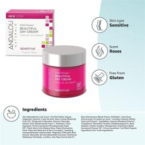 img 2 attached to Andalou Naturals 1000 Roses Day Cream, 1.7 Ounce - Enhancing Your Beauty