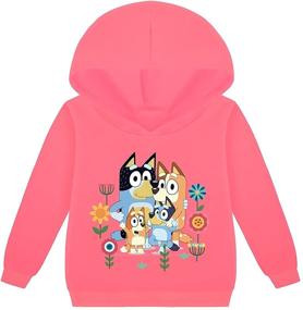 img 3 attached to OIYSVN Toddler Cartoon Sweatshirt Pink Kids 100 Boys' Clothing in Fashion Hoodies & Sweatshirts