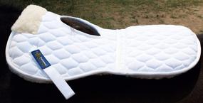 img 2 attached to Professional Equine English Quilted 12228WH