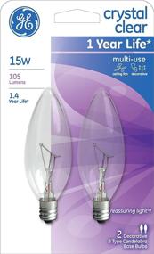 img 3 attached to Enhance ambiance with GE Lighting 75257 105 Lumen Candelabra: Brighten Up Your Space!