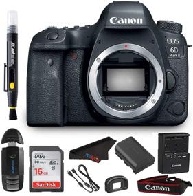 img 1 attached to Canon EOS 6D Mark II DSLR Камера (только корпус) + набор аксессуаров Pixi