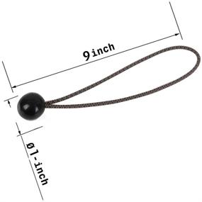 img 1 attached to XSTRAP 28 Piece Ball Bungee Cords: Elastic Canopy, Tarp, Strap, Tent & Wire Accessories – 9-Inch Camouflage Bundle