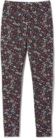 img 2 attached to 🌈 Fashionable French Toast Girls' Stretch Printed Legging: Stylish Comfort for Your Young Fashionista