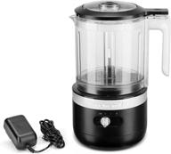 🔪 кухонный комбайн kitchenaid kfcb519 безшнурный, 5 чашек логотип