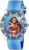 🕰️ style and fun with disney girls quartz plastic casual girls' watches logo