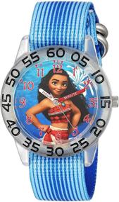 img 4 attached to 🕰️ Style and Fun with DISNEY Girls Quartz Plastic Casual Girls' Watches