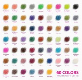 img 2 attached to 🎨 Glitter Vibrant Colors: The Ultimate Leak-Proof Solution for Scrapbooking & Stamping Projects