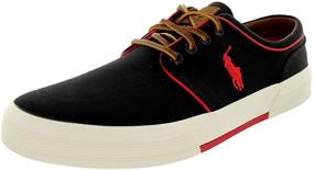 img 4 attached to 👟 Polo Ralph Lauren Faxon Men's Sneakers: Stylish Shoes for Fashionable Men