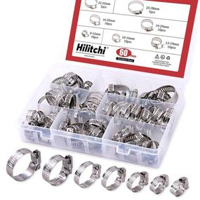 img 4 attached to 🔧 Hilitchi Adjustable Stainless Assortment - 8 to 38mm Range