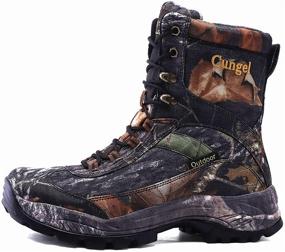 img 2 attached to cungel Men's Hunting Boot 8-INCH Camouflage Timber Waterproof Hunter Shoes Forest Boots Jungle Anti-Slip Lightweight Breathable Durable Fishing Hiking Working Field Hunting: Ultimate Performance and Durability