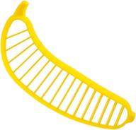 🍌 efficient plastic banana slicer - ultimate kitchen gadget for easy banana cutting logo