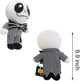 img 4 attached to 🎃 Nightmare Before Christmas Skellington Plush Doll