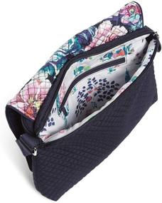 img 1 attached to Vera Bradley Turnabout Crossbody Microfiber Women's Handbags & Wallets in Crossbody Bags