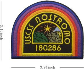 img 2 attached to Nostromo Shoulder Costume Embroidered Applique
