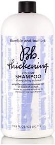 img 2 attached to 🔝 Bumble and Bumble Boosting Volume Shampoo & Conditioner Duo - 33.8oz Each