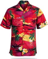 🌺 year out hawaiian regular shirts: stylish men's clothing with a tropical twist logo