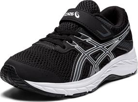 img 4 attached to ASICS Unisex Child Contend Sneaker Directoire Girls' Shoes in Athletic