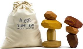 img 4 attached to Tumi Ishi Natural Wooden Balancing