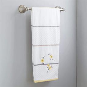 img 2 attached to 🌸 Spring Garden Bath Towel by SKL HOME - P0758000805103 - White - Embroidered - Bath Towel