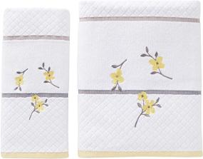 img 3 attached to 🌸 Spring Garden Bath Towel by SKL HOME - P0758000805103 - White - Embroidered - Bath Towel