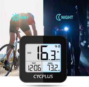 img 3 attached to CYCPLUS Bike Computer with GPS and Wireless Connectivity, Backlight for Night Riding, Waterproof Speedometer Odometer, Extended Battery Life, Enhanced Professional Data Analysis