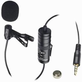 img 1 attached to 🎙️ Enhance Your Canon EOS Rebel T5i Digital Camera Videos with Vidpro XM-L Wired Lavalier Microphone - Crystal Clear Audio with Long 20' Audio Cable - Transducer type: Electret Condenser