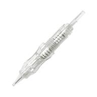 💉 biomaser 10pcs sterilized cartridge needles for precise permanent makeup – ideal for eyebrows, eyeliners, and lip contouring (3rl-0.25mm) logo