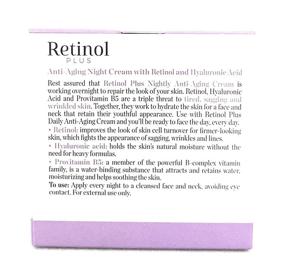 img 2 attached to 🌙 Advanced Retinol+ Nightly Anti-Aging Cream, 1.7 oz