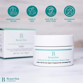 img 3 attached to 💧 BeautyStat Cosmetics Pro-Bio Hyaluronic Acid Moisture Boost Cream for Natural Anti-Aging and Wrinkle Reduction