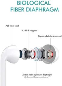 img 3 attached to 🎧 [Обладает сертификацией Apple MFi] Проводная гарнитура с разъемом Lightning, микрофоном и регулятором громкости - совместима с iPhone 12/11/11 Pro/X/XS Max/XR/8 Plus/7 Plus - поддерживает все версии ОС iOS