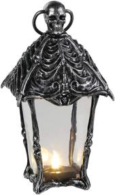 img 2 attached to 🕯️ Gothic Lantern in Black/Silver - Crazy Bonez