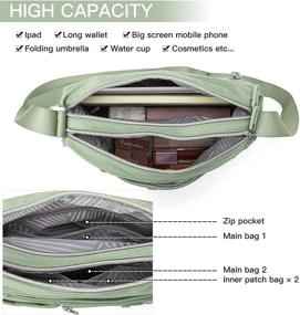 img 1 attached to ETidy Crossbody: Stylish Waterproof Handbags & Wallets for Women's Shoulder Bags