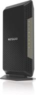 renewed netgear nighthawk cable modem cm1200 - compatible with all cable providers, up to 2 gigabit cable plans, 4 x 1g ethernet ports, docsis 3.1, black logo