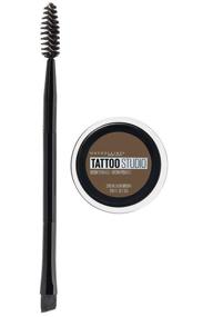 img 4 attached to 💁 Maybelline Tattoo Studio Brow Pomade - Long-Lasting, Buildable Eyebrow Makeup in Medium Brown - 0.106 Oz