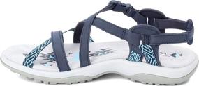 img 3 attached to 👟 Skechers Womens Strappy Slingback Sandal: Versatile Women's Shoes and Athletic Wear