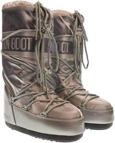 img 3 attached to 🌙 Shimmer in Style: Moon Boot Women's Glance Argento - Perfect for a Dazzling Look!