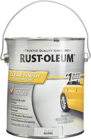 img 1 attached to RUST-OLEUM 320202 320202 Gallon Clear Gloss 🌟 Coating - High-Quality 1 Gallon (Pack of 1)